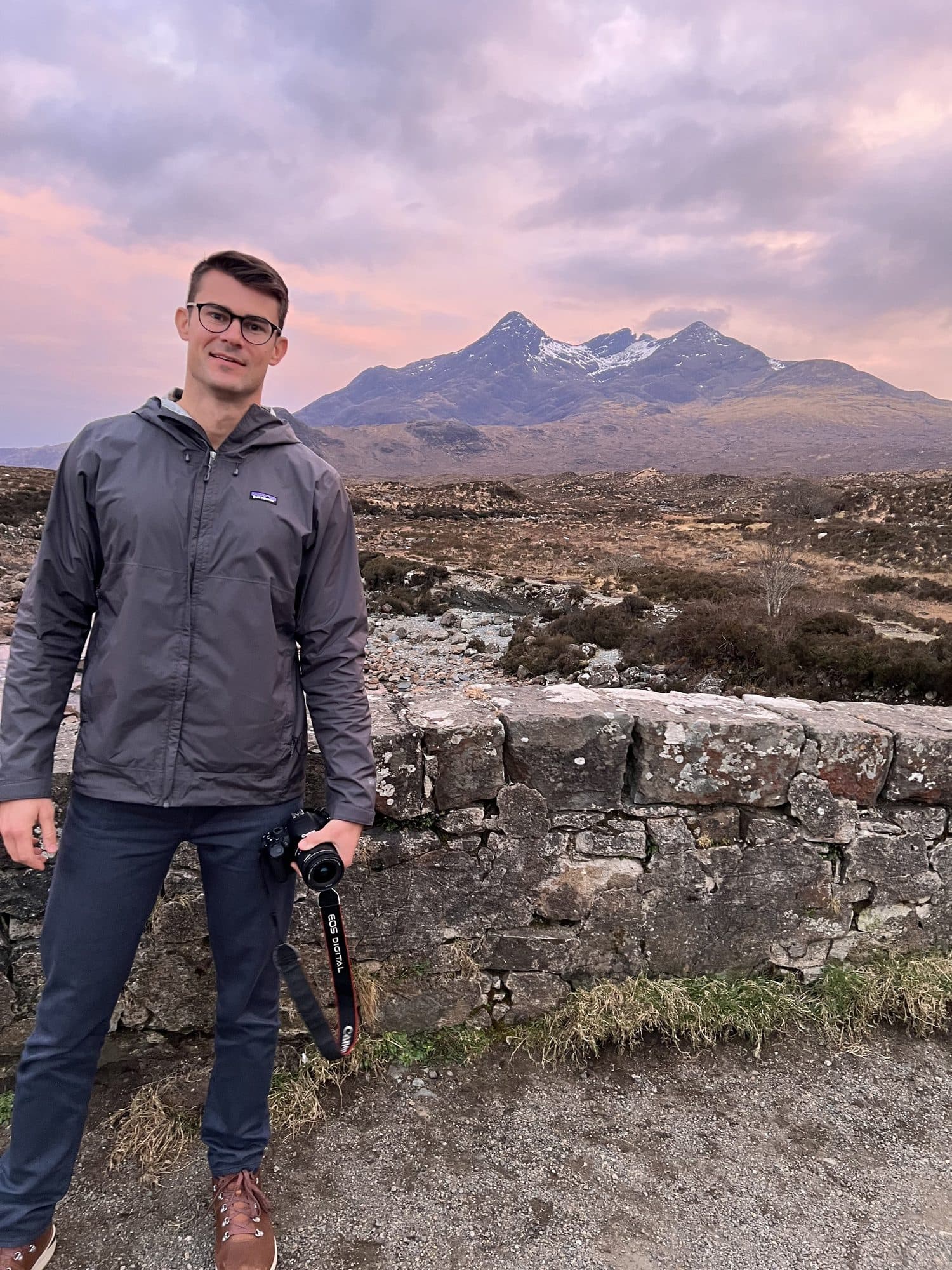 Billy at Sligachan Old Bridge